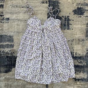 Revolve More to Come purple floral dress